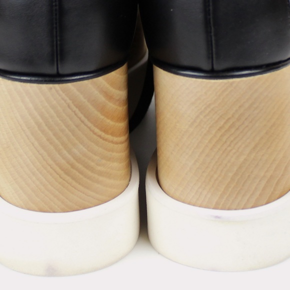 NEW Stella McCartney Elyse Star Platform Oxfords | Vegan Shoes Bold Street Style - Picture 11 of 13